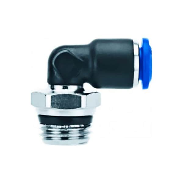 Alpha Technologies Aignep USA Swivel Male Elbow Stainless Steel 6mm Tube x 1/4" Swift-Fit 60111X-6-1/4 - main